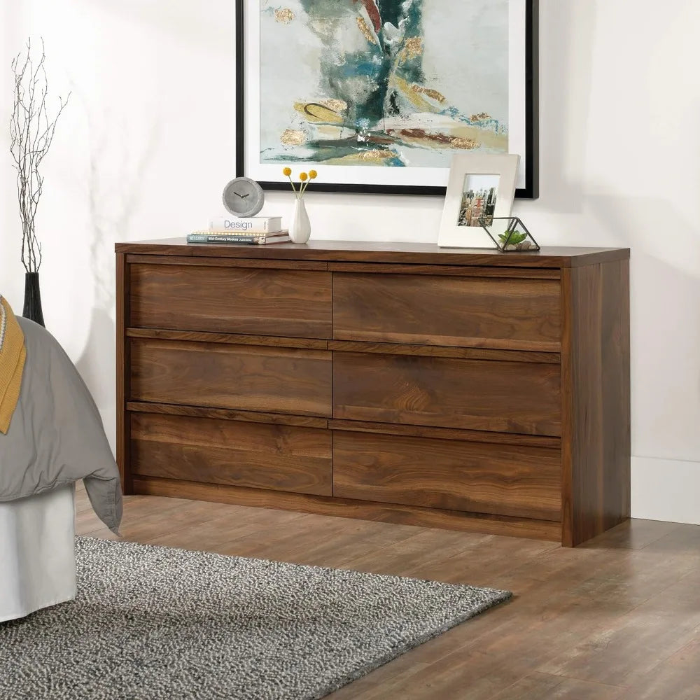 Grand Walnut Finish vanity dresser