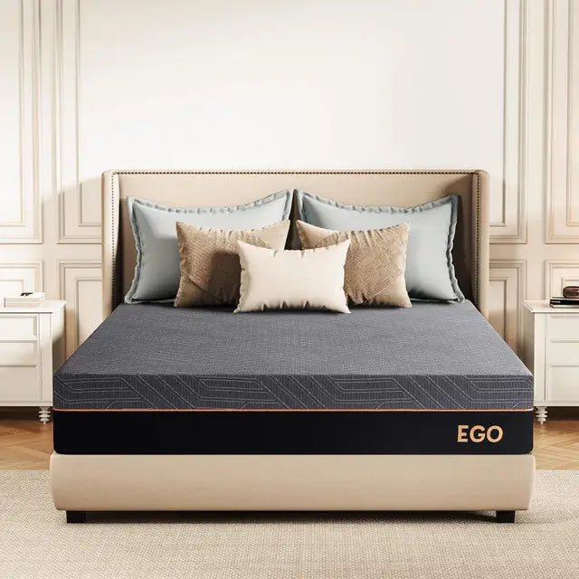 EGO HOME 14, 12, 10, Inch King Size Memory Foam Mattress