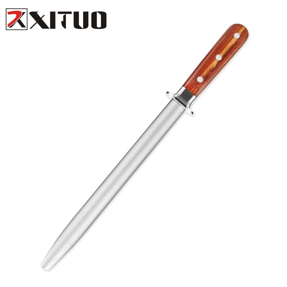 XITUO Professional Alloy Steel Round Shank Sharpening Rod