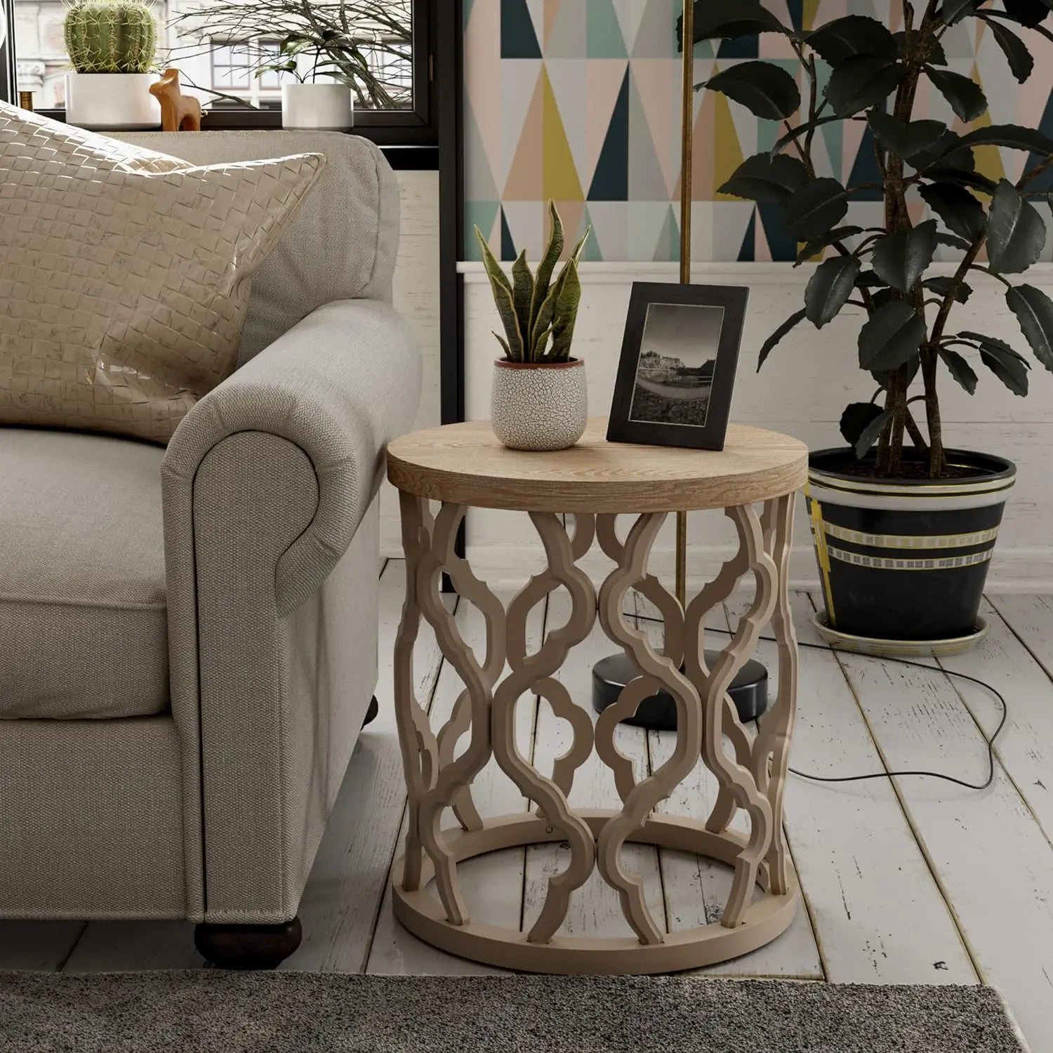 Farmhouse End Table & Side Table