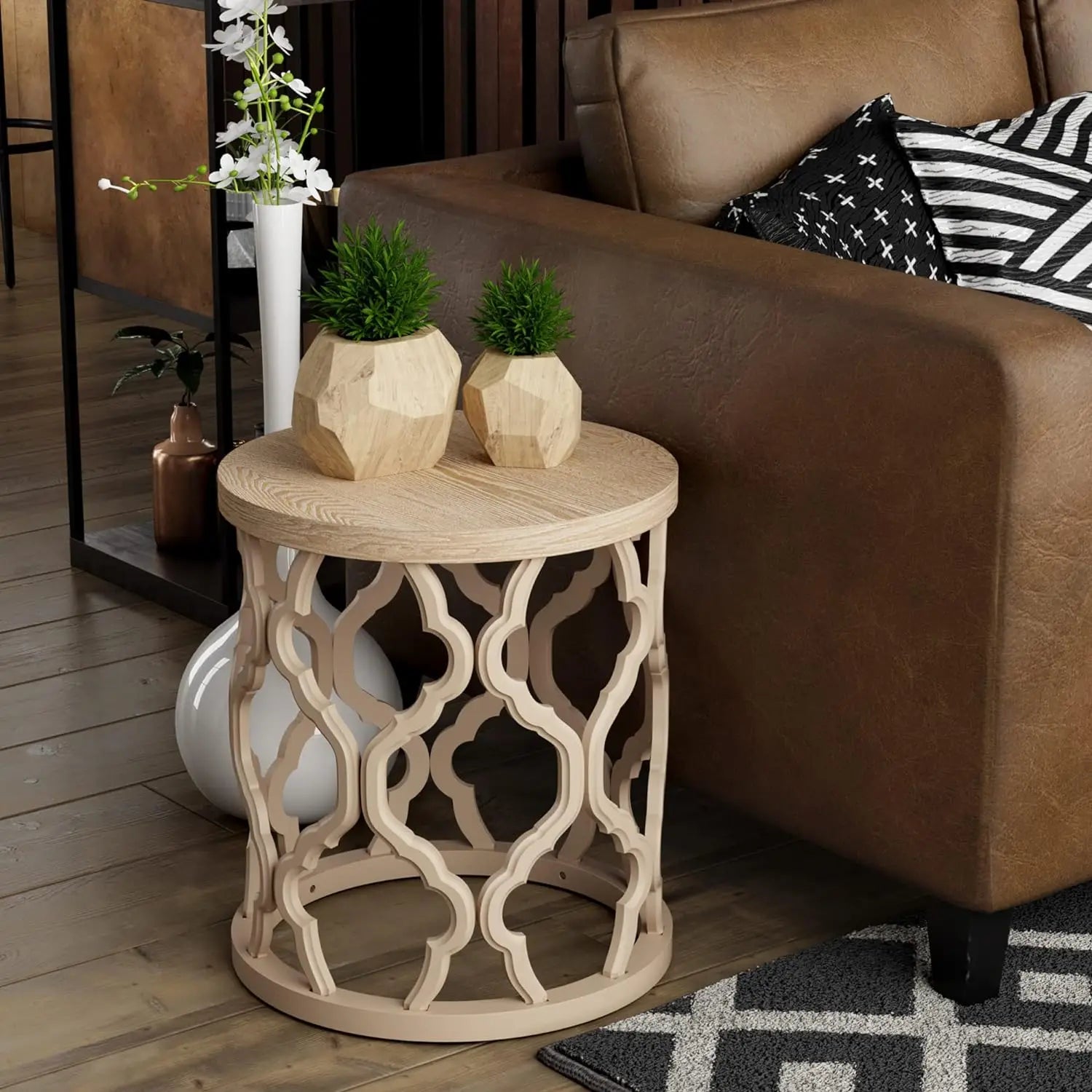 Farmhouse End Table & Side Table