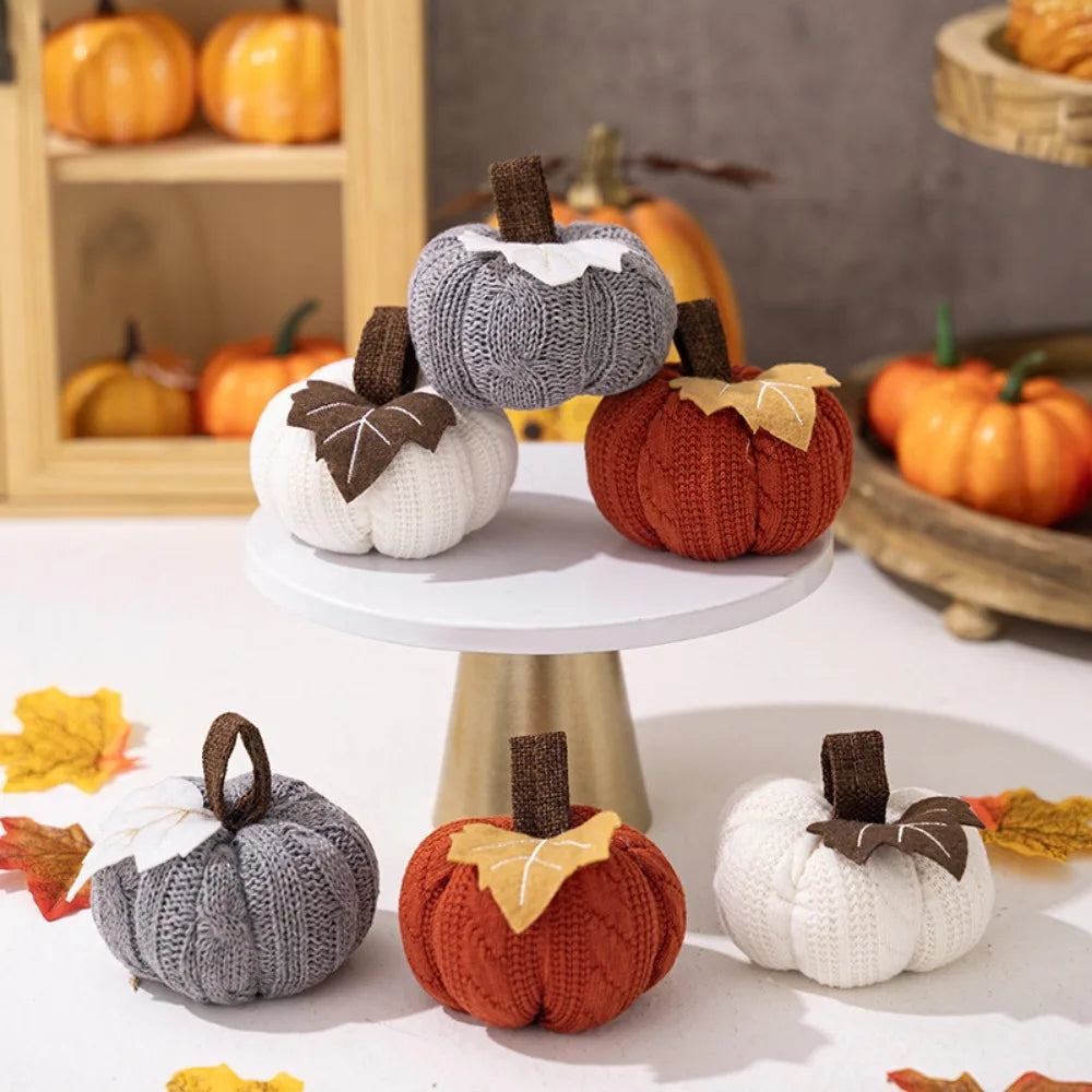 Decorative Fall Crochet Pumpkins