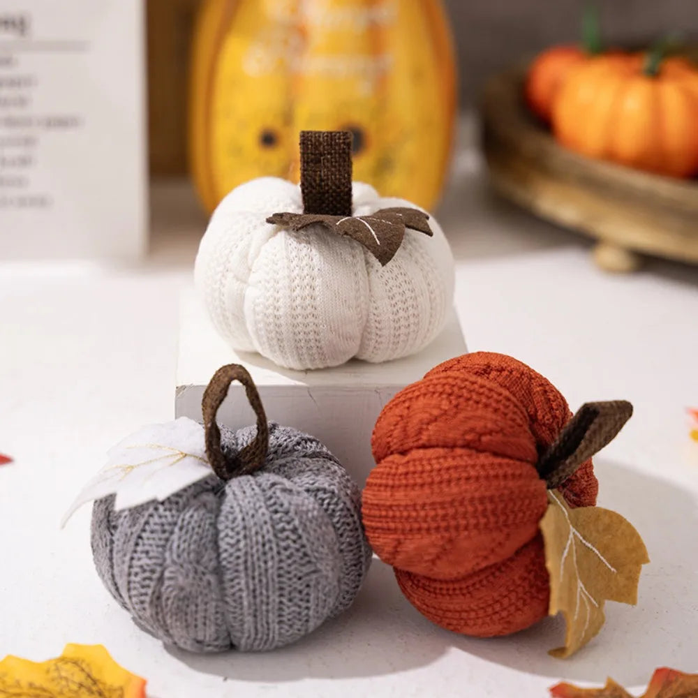 Decorative Fall Crochet Pumpkins