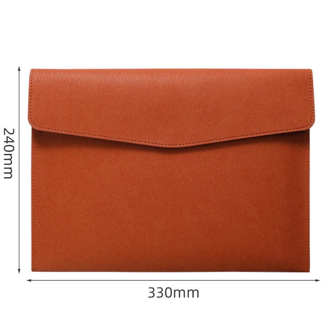 Faux Leather Document Folder