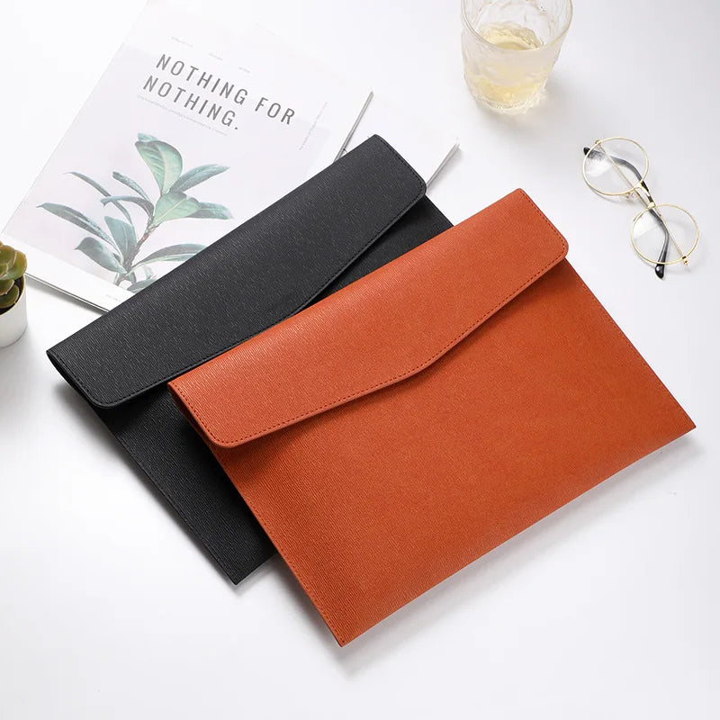 Faux Leather Document Folder