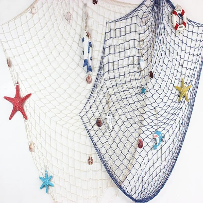 Fishing Net and Wall Hanging lifeguard Bowie Prop.