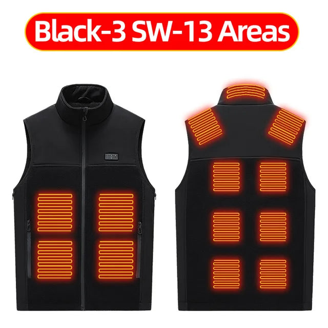 Fleece Electric Heated Vest