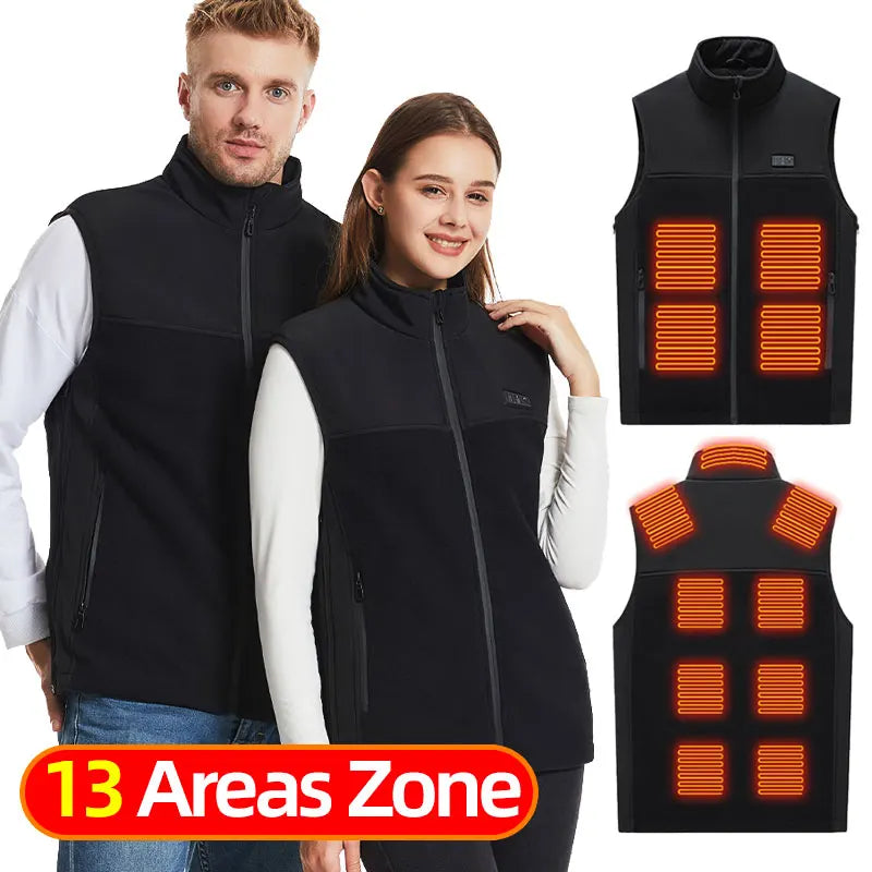 Fleece Electric Heated Vest