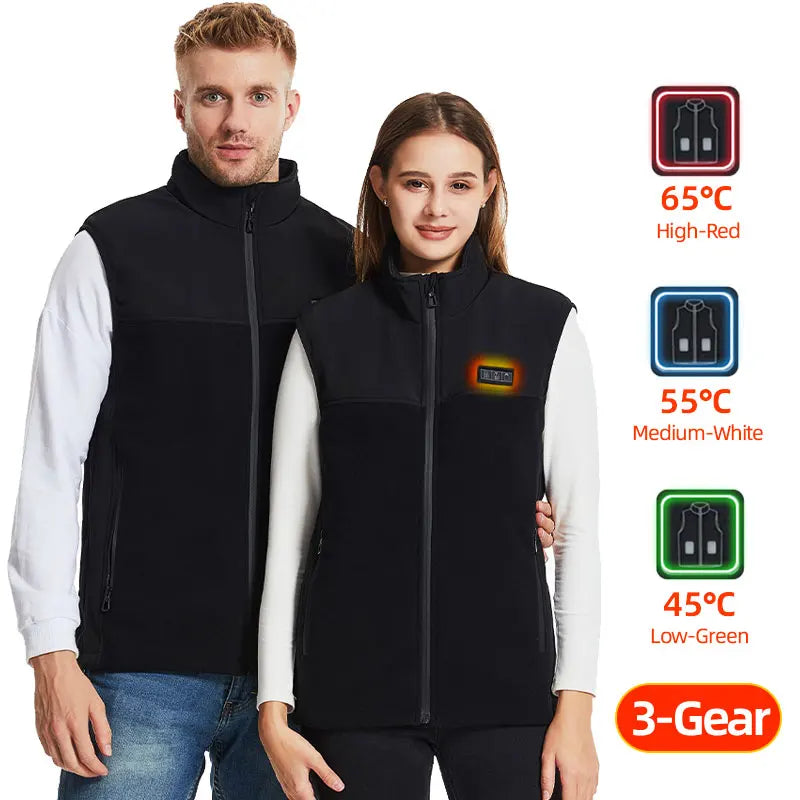 Fleece Electric Heated Vest