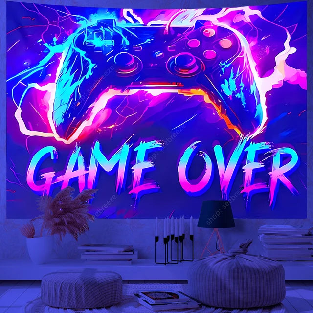 UV/Neon Reactive Wall Cloth Tapestry