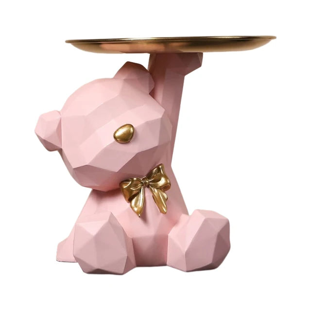 Bear Key Holder Figurine