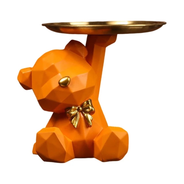 Bear Key Holder Figurine