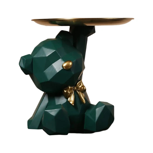 Bear Key Holder Figurine