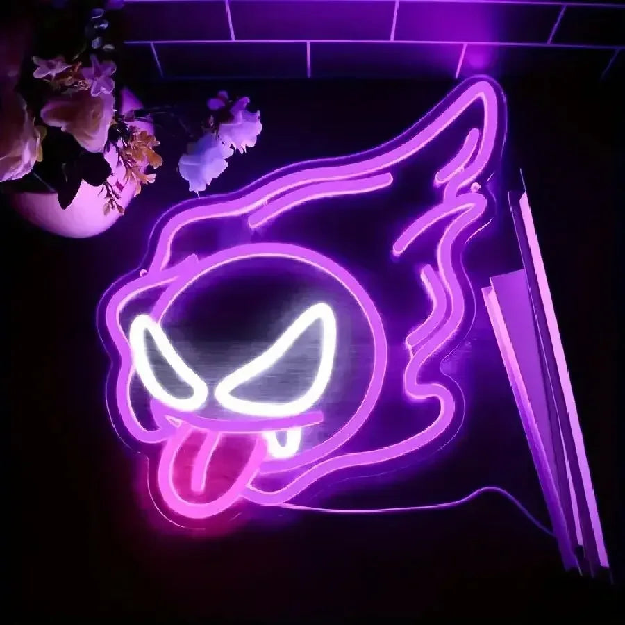 Ghost Gaming Neon Signs