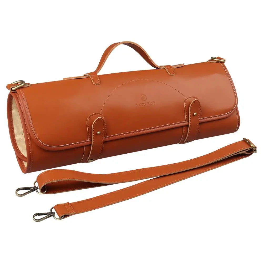 Chefs Leather Roll bag