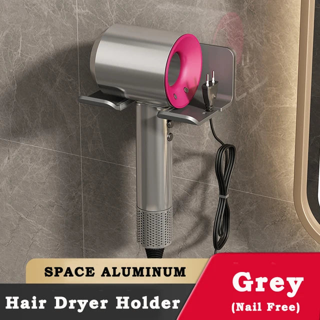 Aluminum Hair Dryer Holder