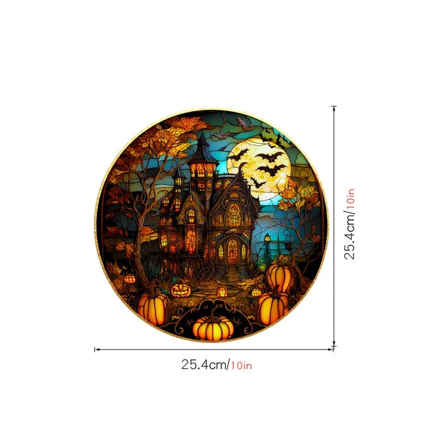 Non Adhesive Halloween PVC Static Glass Stickers