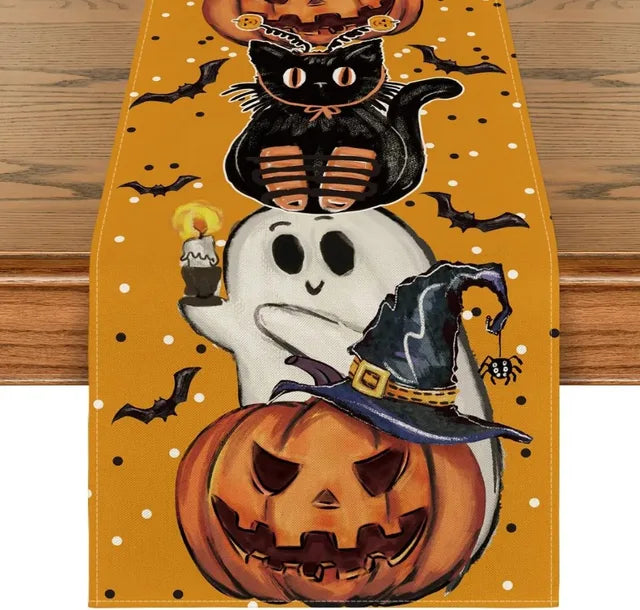 Halloween Reusable Table Runners