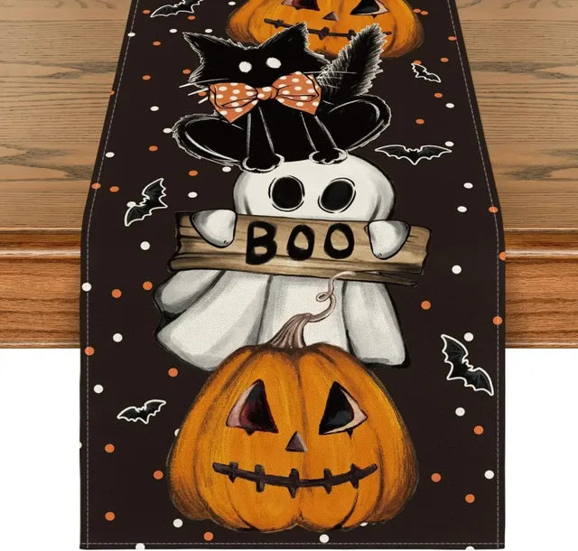 Halloween Reusable Table Runners