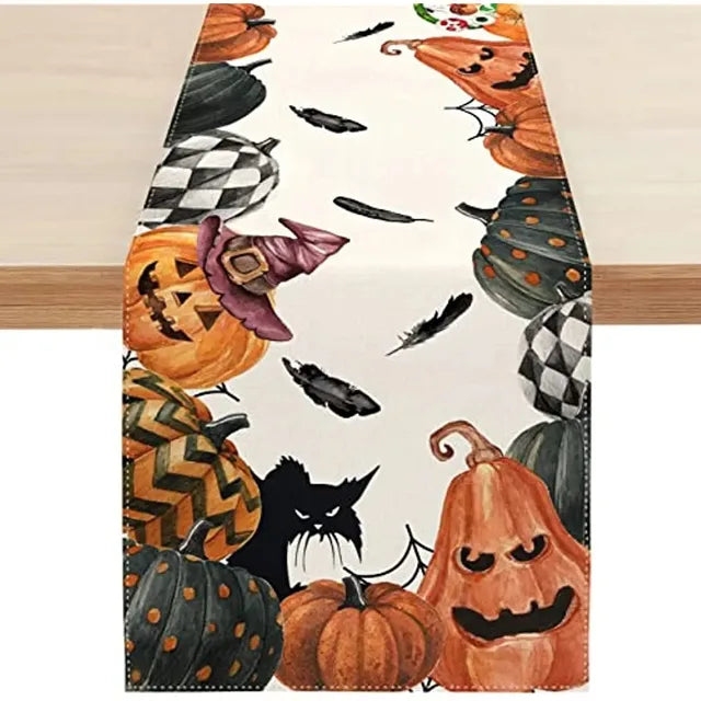 Halloween Reusable Table Runners