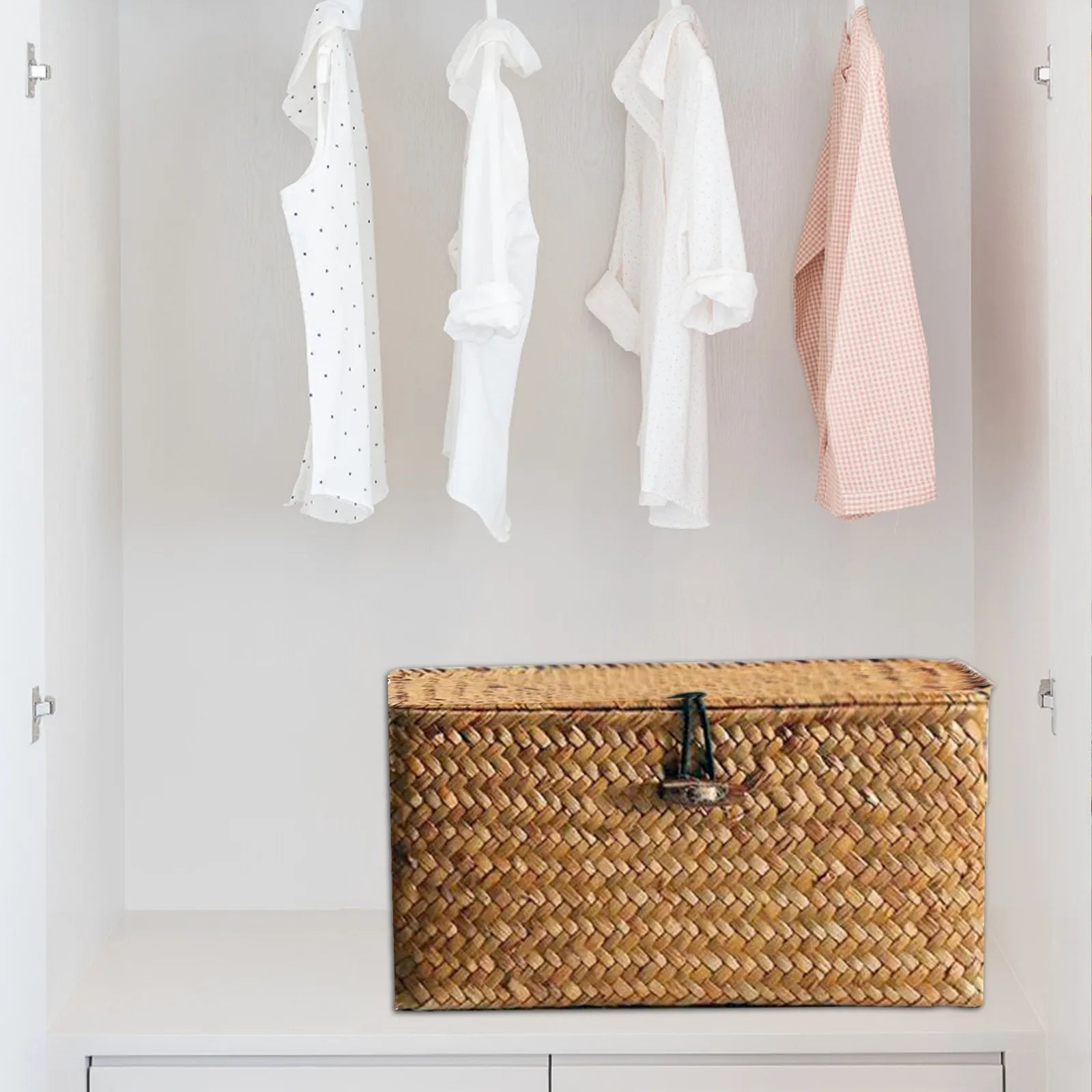 Handmade Wicker Woven Storage Box