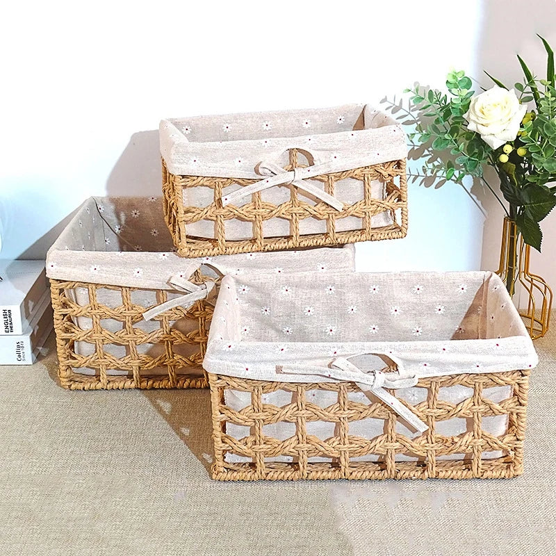 Handwoven Storage Baskets, Sundries Organizer