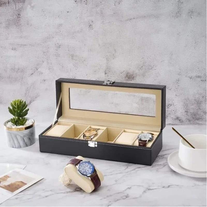 Leather watch Collection Organizer