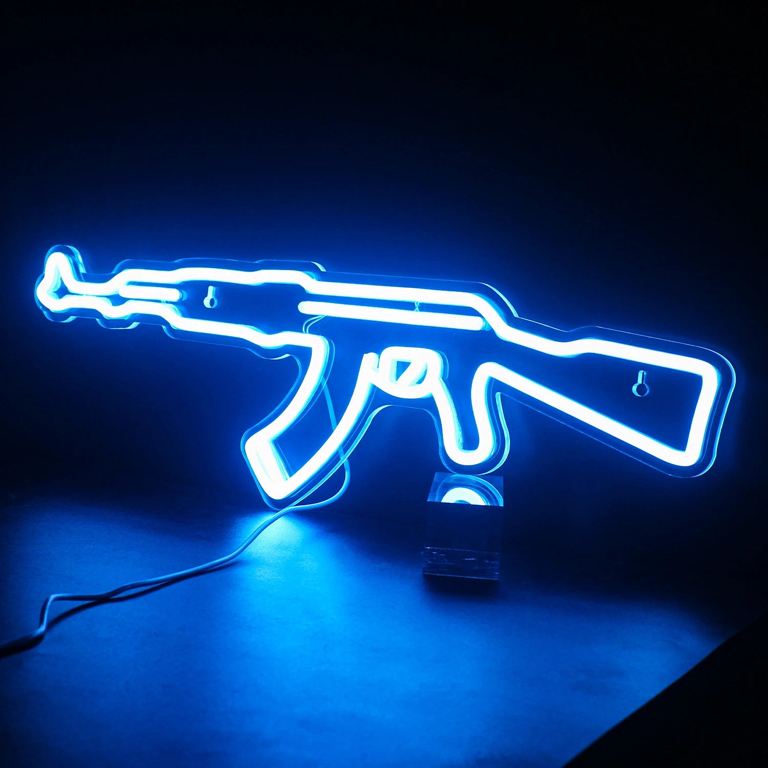 Neon Gun Sign