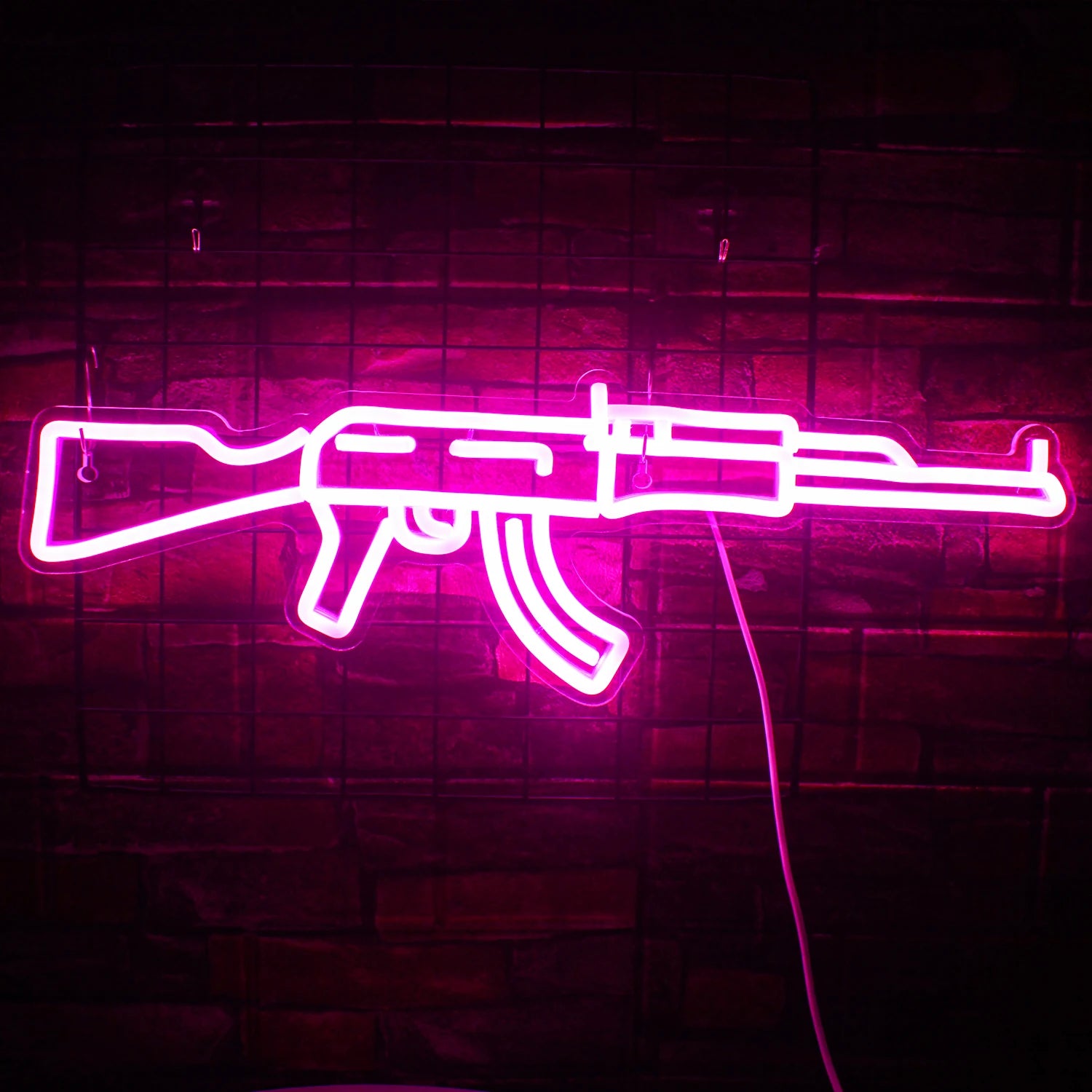 Neon Gun Sign