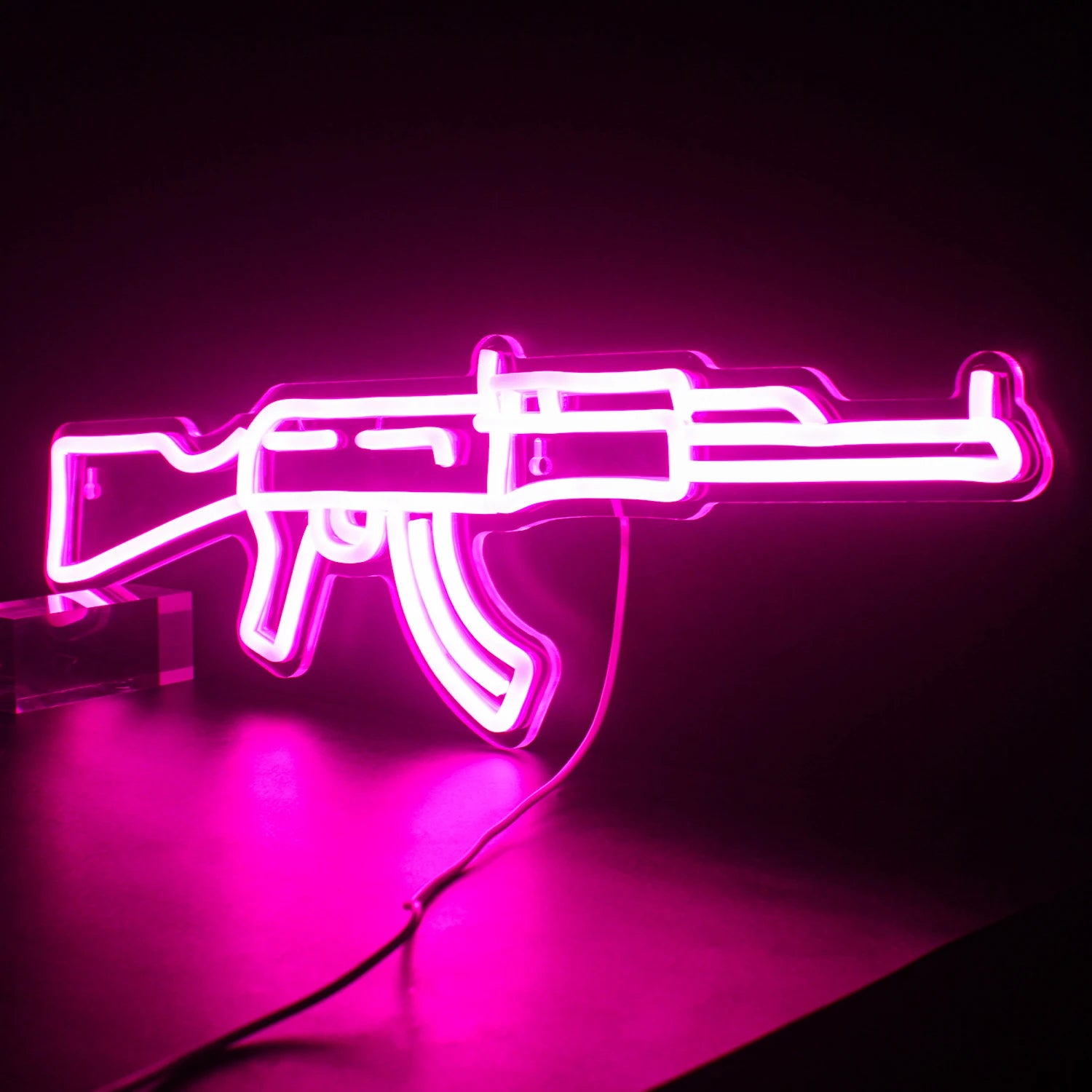 Neon Gun Sign