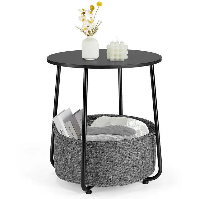 JHK-Round Side End Table