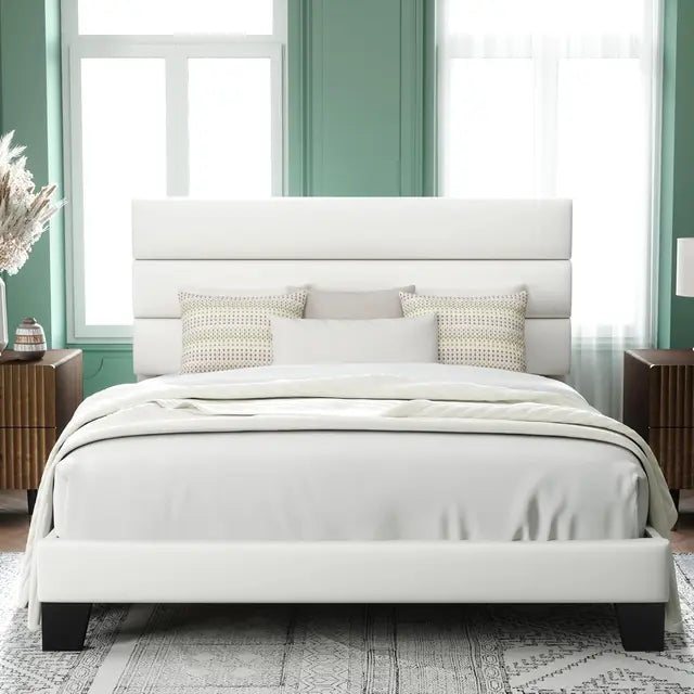 All Size Calm Luxury Platform Bed Frame