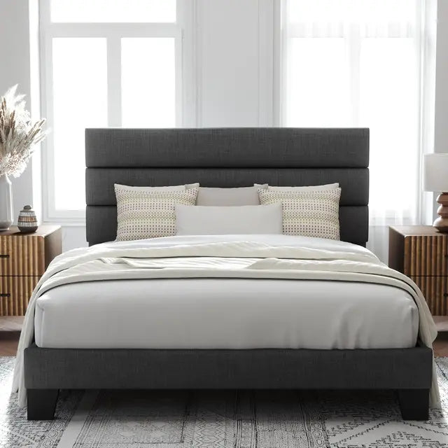 All Size Calm Luxury Platform Bed Frame