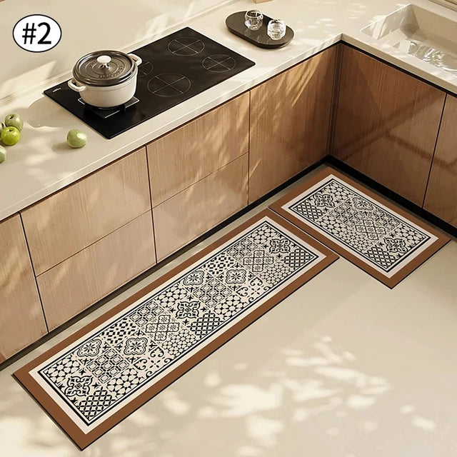 Smooth Non-Slip Kitchen Floor Mat