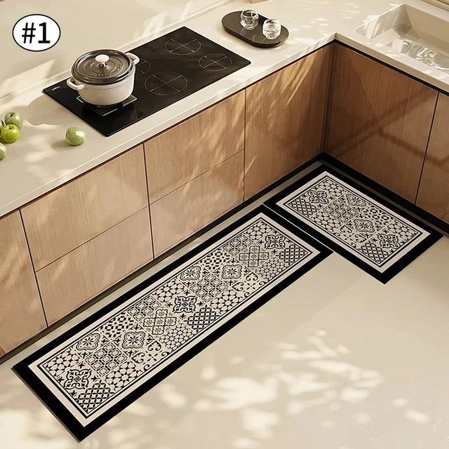 Smooth Non-Slip Kitchen Floor Mat