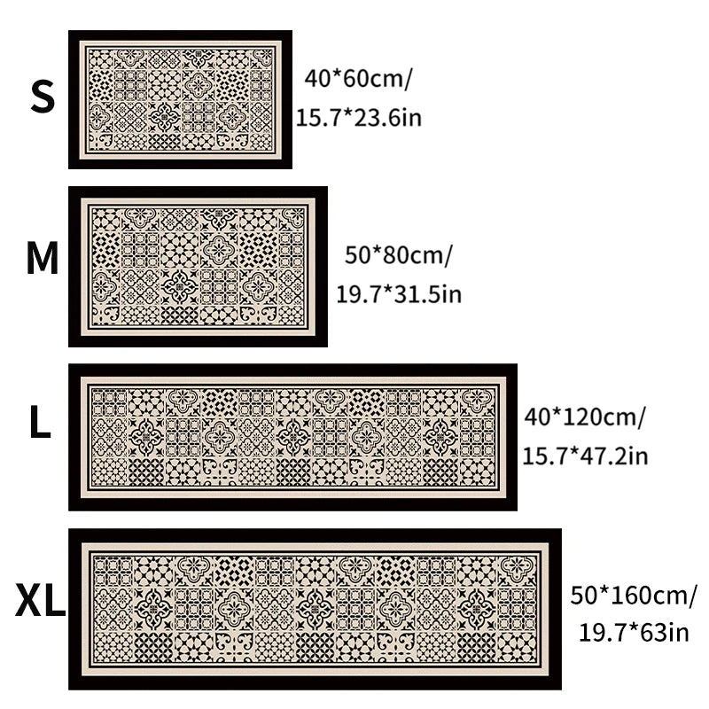 Smooth Non-Slip Kitchen Floor Mat