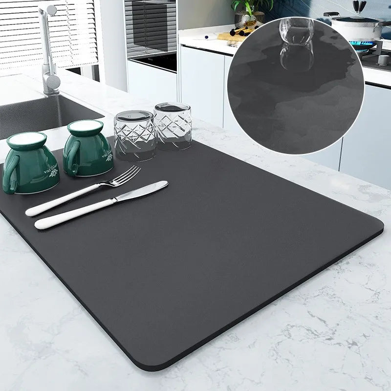 Kitchen Countertop Absorbent Mat