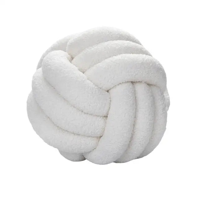 Knotted Ball Throw Pillow