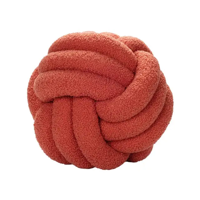 Knotted Ball Throw Pillow