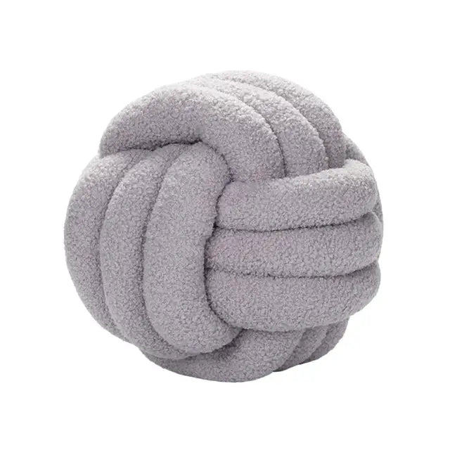 Knotted Ball Throw Pillow