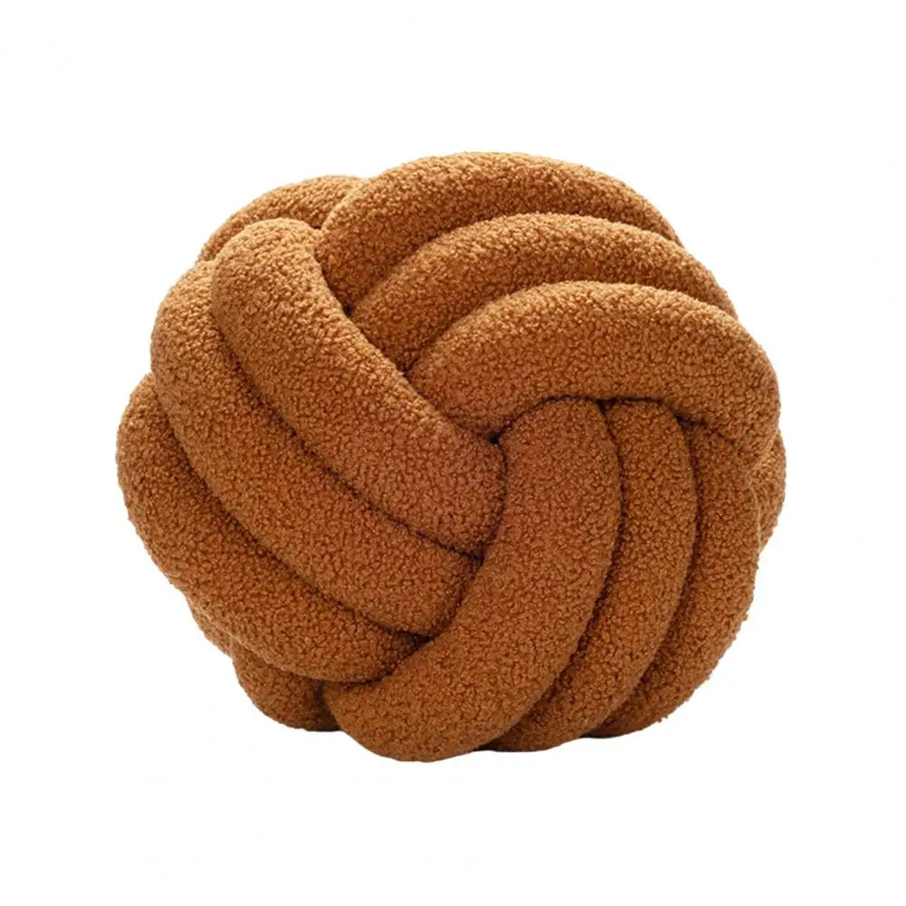 Knotted Ball Throw Pillow