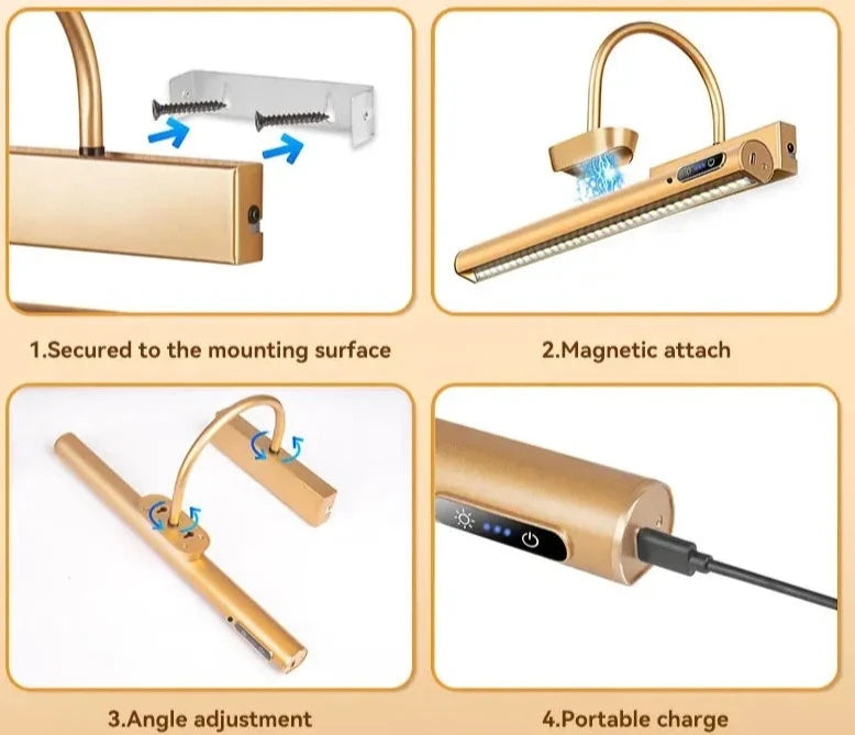 Modern Rechargeable Atmosphere Wall Lamp