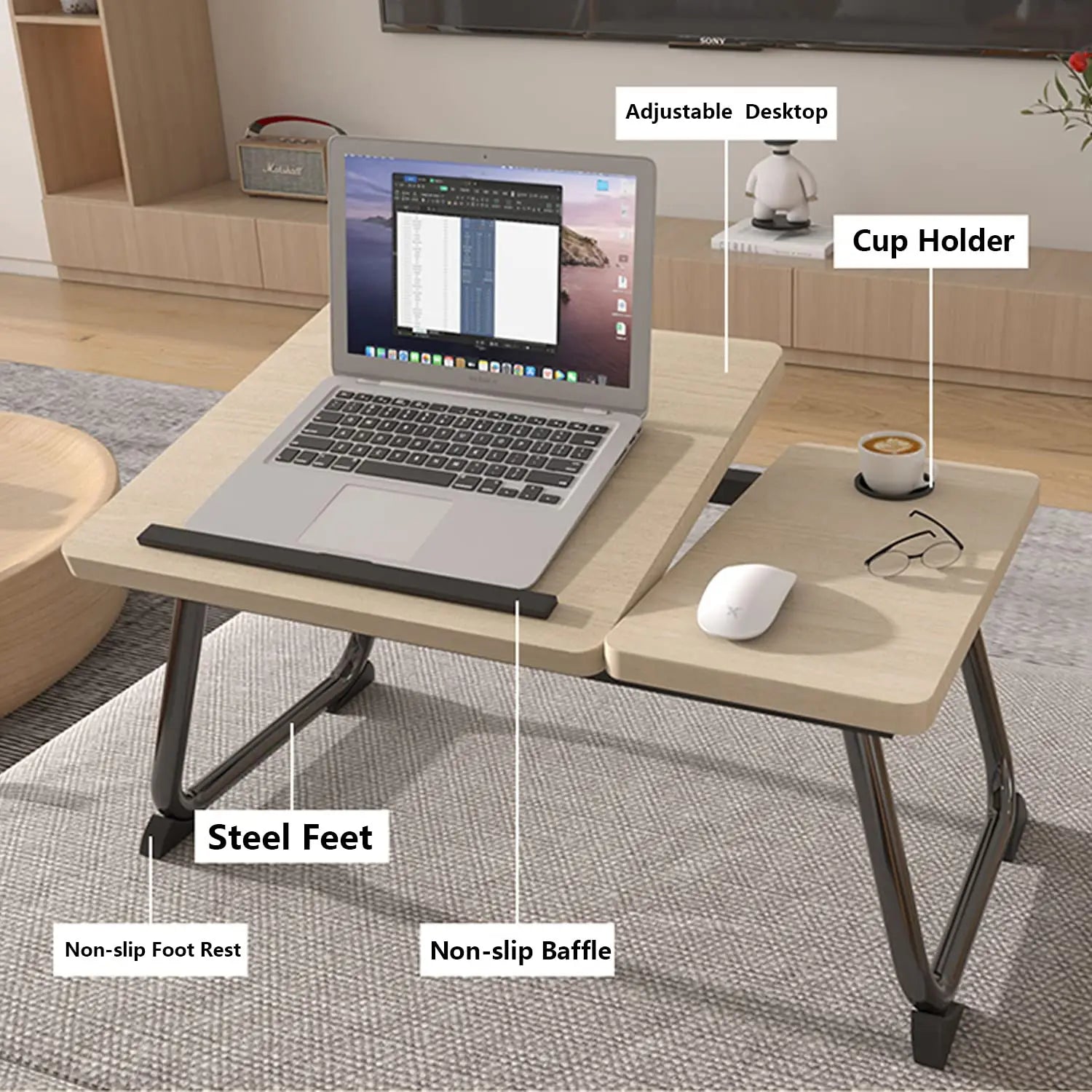 Folding Computer Desk Table