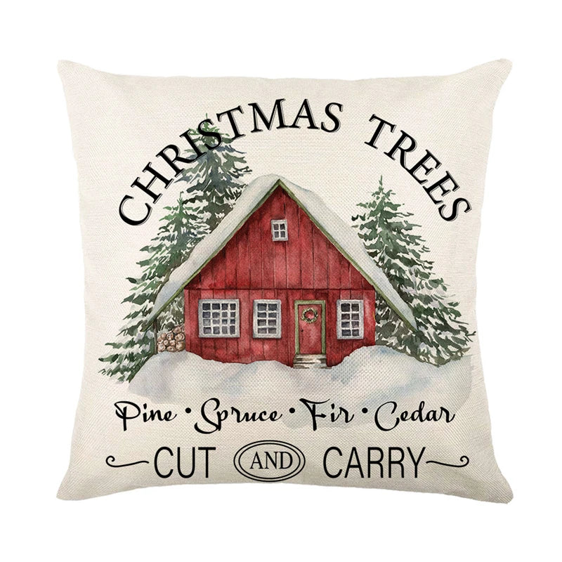 Christmas Pillow Cover 45x45cm