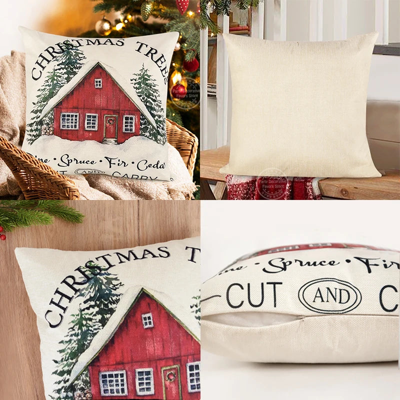 Christmas Pillow Cover 45x45cm