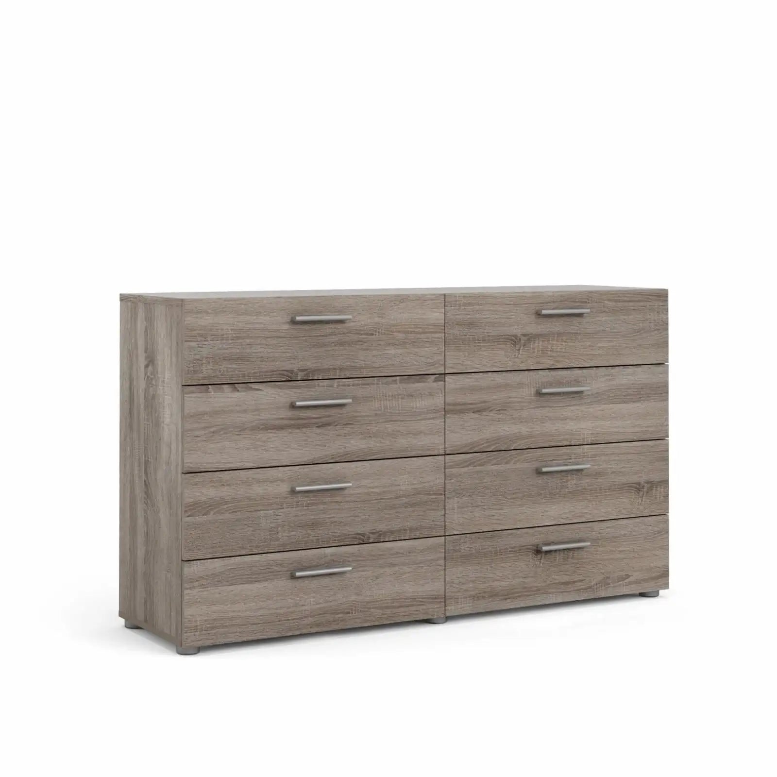 Loft 8 Truffle Oak Vanity Double Dresser