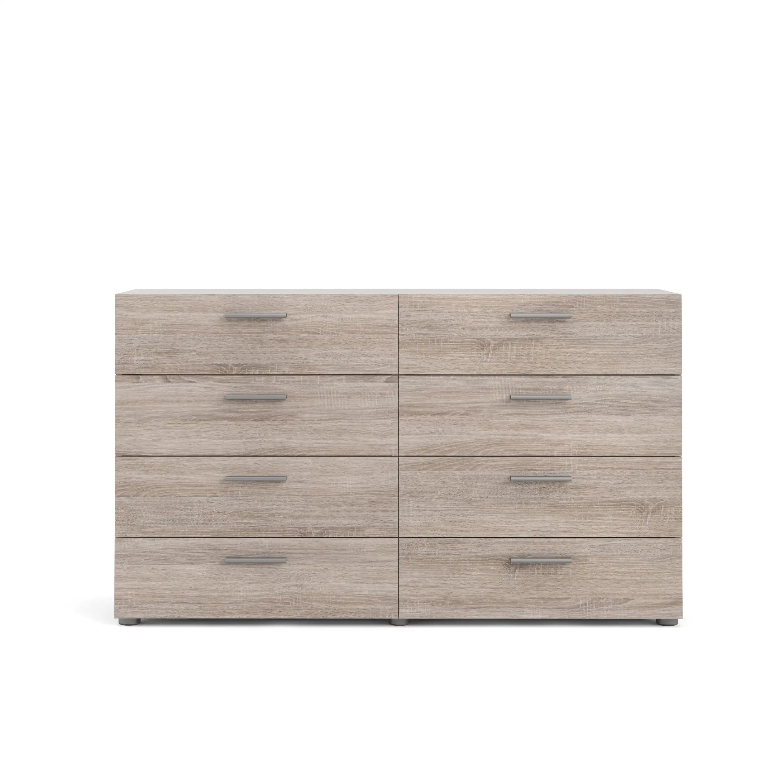 Loft 8 Truffle Oak Vanity Double Dresser