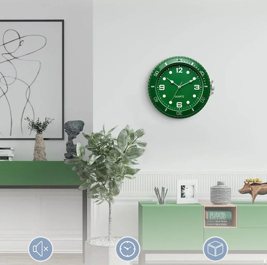 Modern Silent Quartz Needle Wall Clock