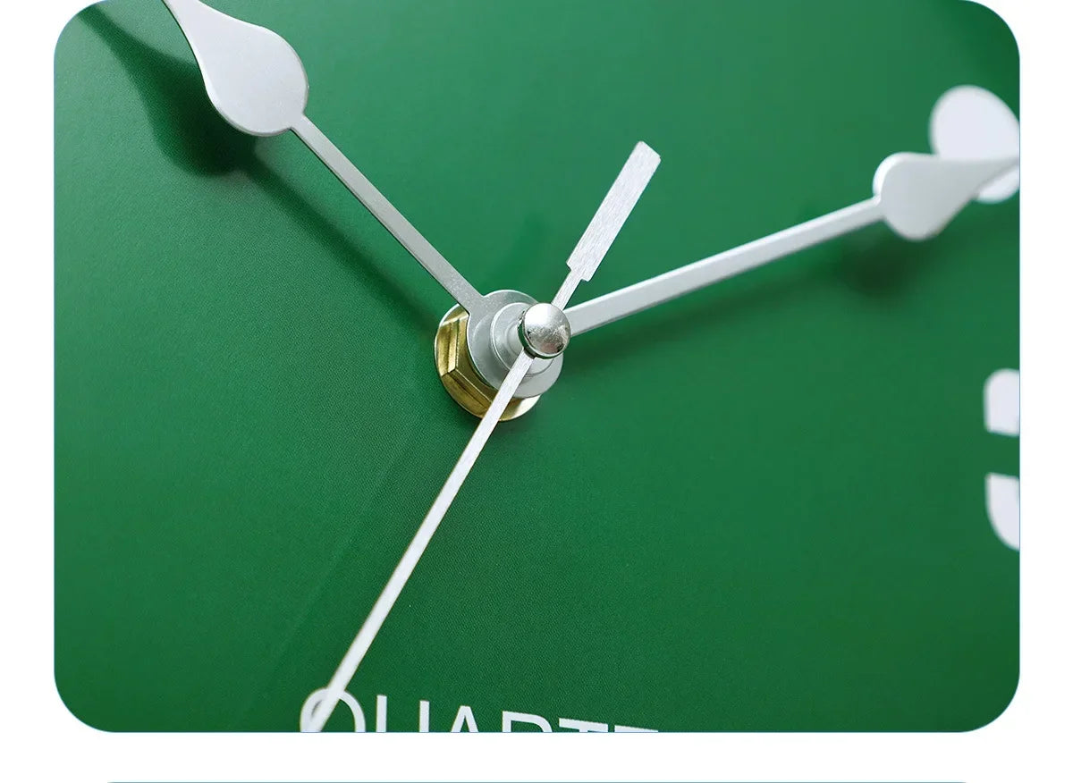 Modern Silent Quartz Needle Wall Clock