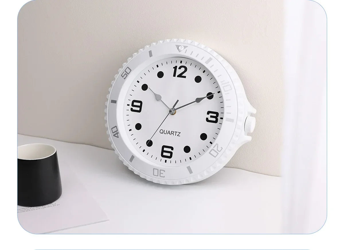 Modern Silent Quartz Needle Wall Clock